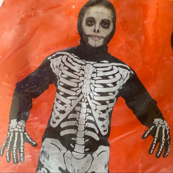 Rubies Skeleton Bones Bous Halloween Costume M - Picture 2 of 4